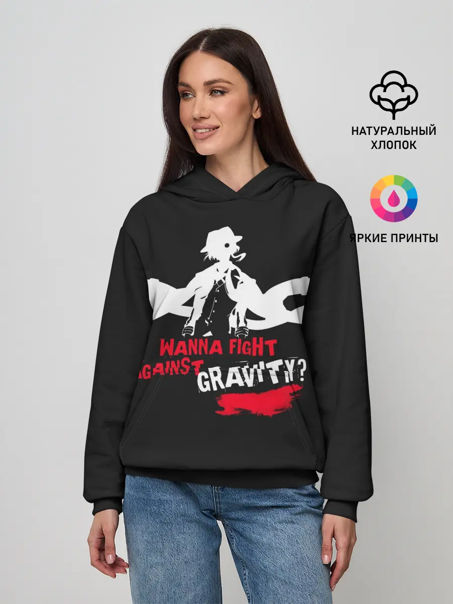 Женское худи / Чуя Накахара бродячие псы