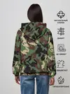 Женское худи / Рыблака камуфляж