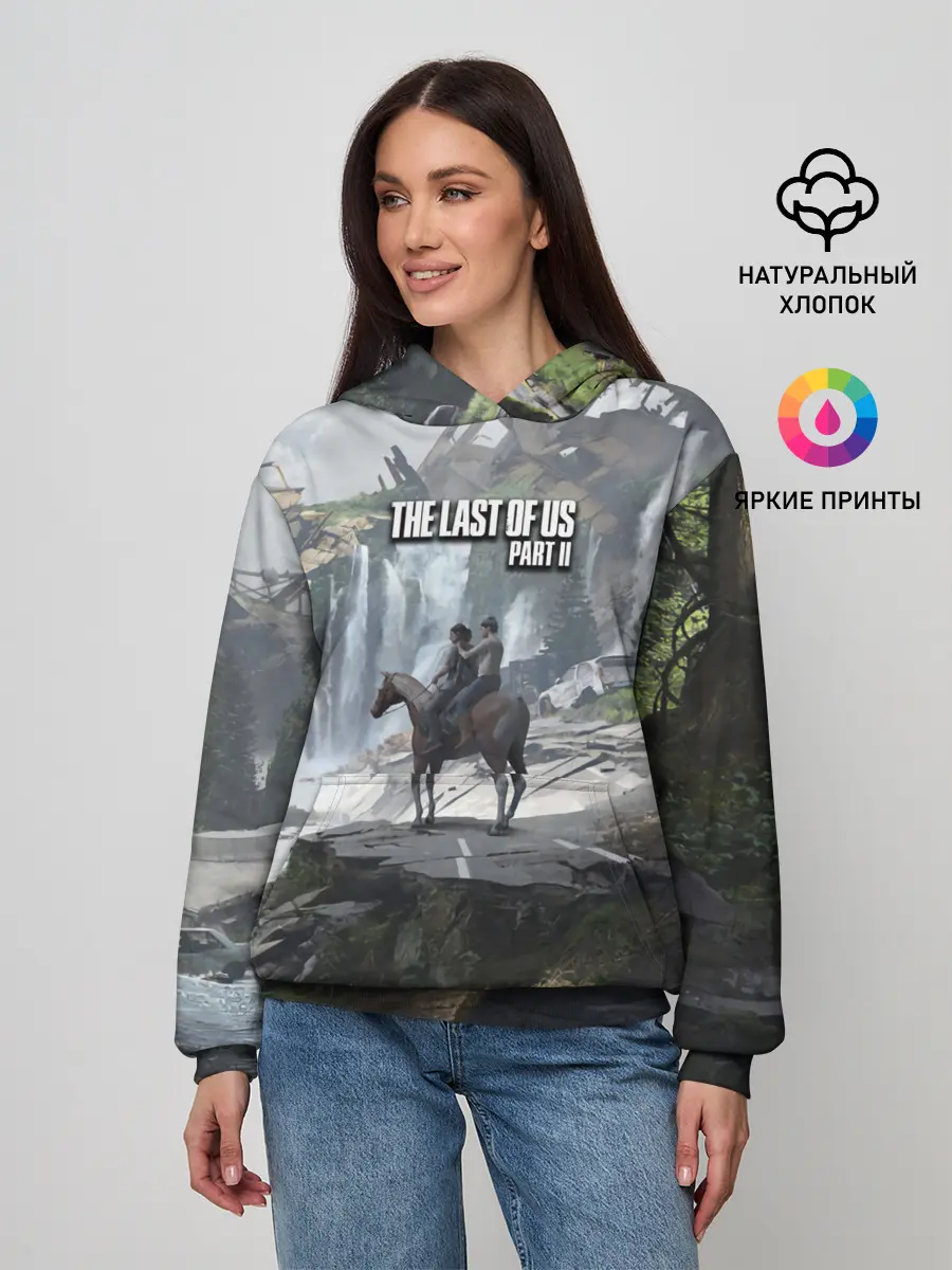 Женское худи / Элли и Дина