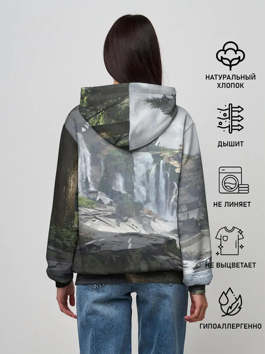 Женское худи / Элли и Дина