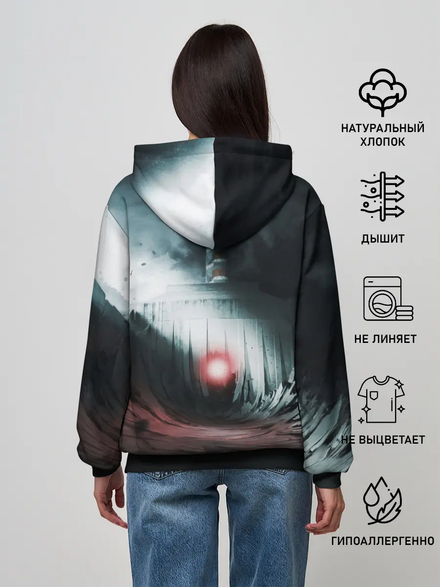 Женское худи / Сердце Чернобыля