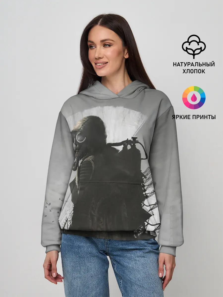 Женское худи / STALKER 2 Gray