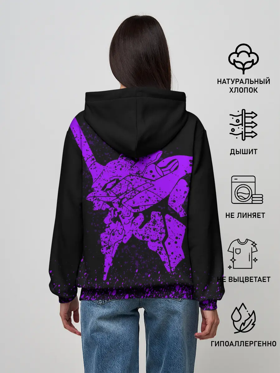 Женское худи / ЕВАНГЕЛИОН