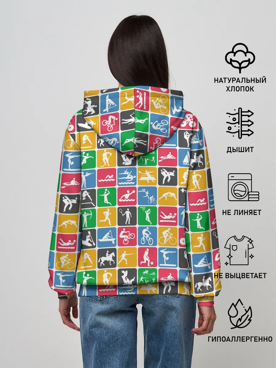 Женское худи / СПОРТ