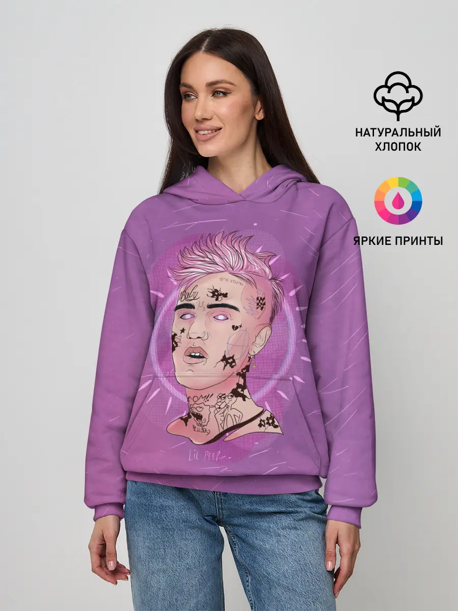 Женское худи / Purpule Peep