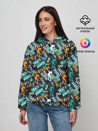 Женское худи / SKATEBOARD