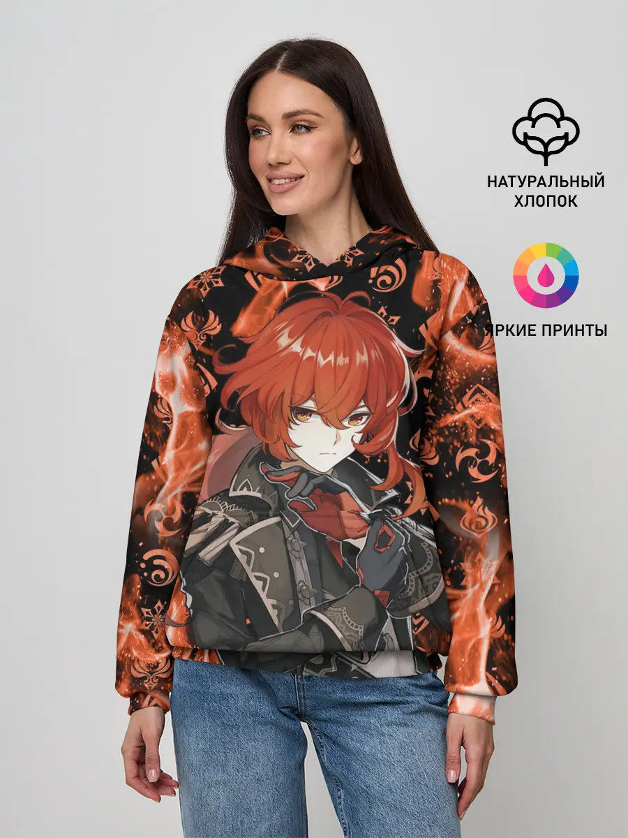 Женское худи / DILUC