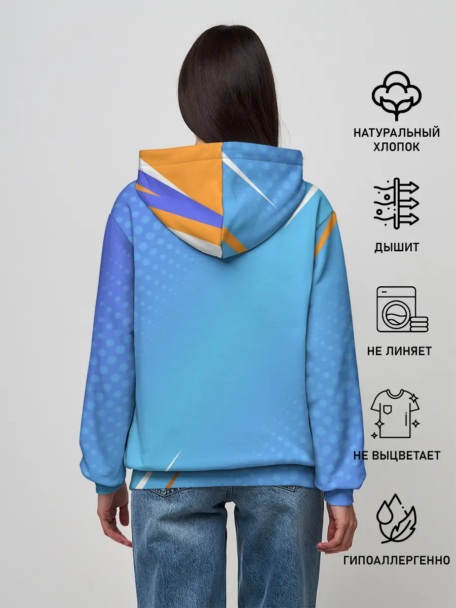 Женское худи / Шоё Хината мощный удар Haikyu!!