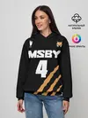Женское худи / 4 | MSBY | BLACK JACKALS