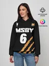 Женское худи / 6 | MSBY | BLACK JACKALS