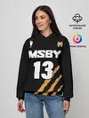 Женское худи / 13 | MSBY | BLACK JACKALS