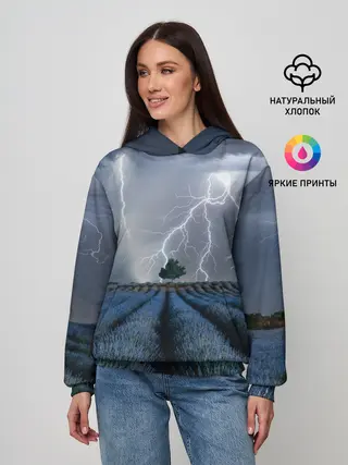 Женское худи / Молнии