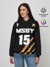 Женское худи / 15 | MSBY | BLACK JACKALS