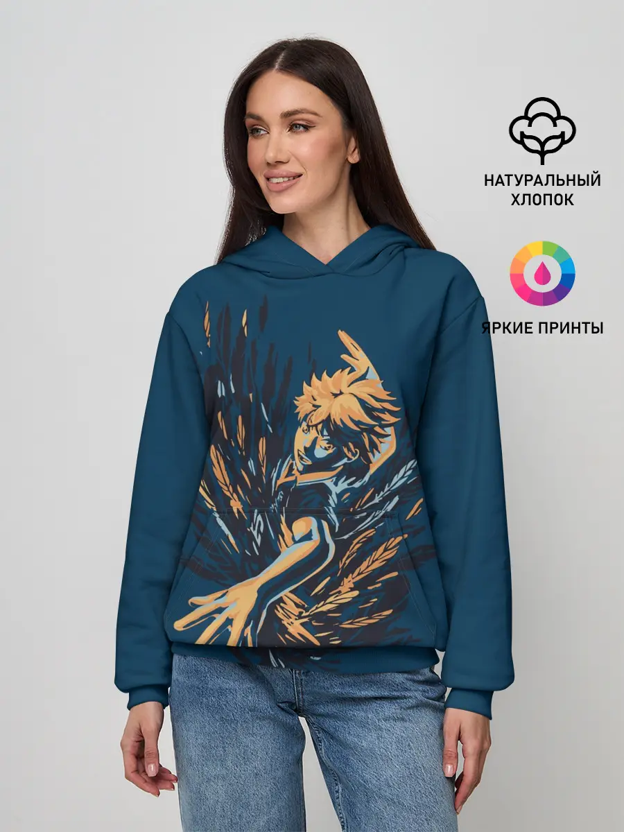 Женское худи / ХИНАТА | ВОЛЕЙБОЛ