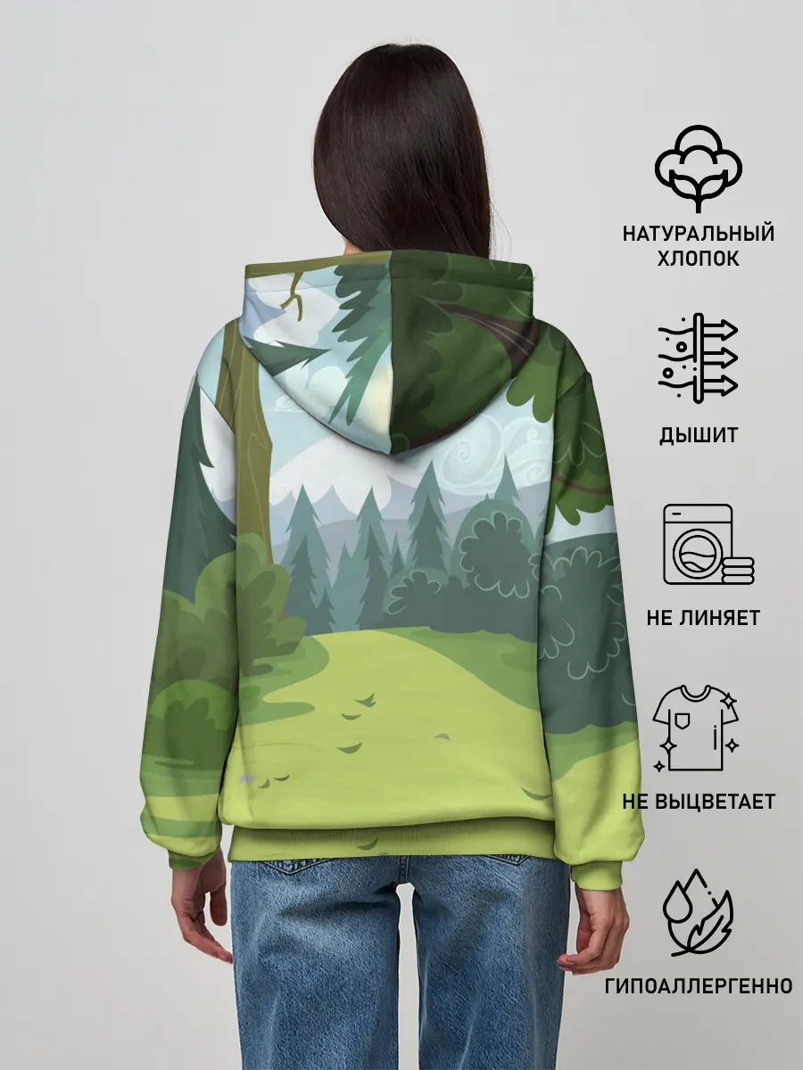 Женское худи / Крутые Бобры | Angry Beavers