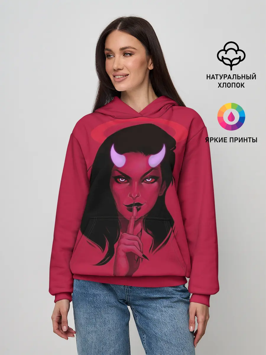 Женское худи / Ангельский демон