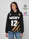Женское худи / 12 | MSBY | BLACK JACKALS