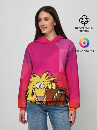 Женское худи / Крутые Бобры!