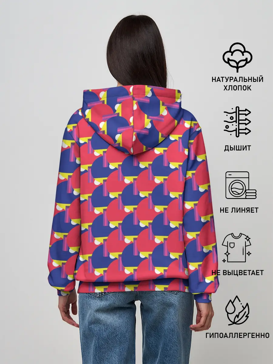 Женское худи / Теннисные Ракетки