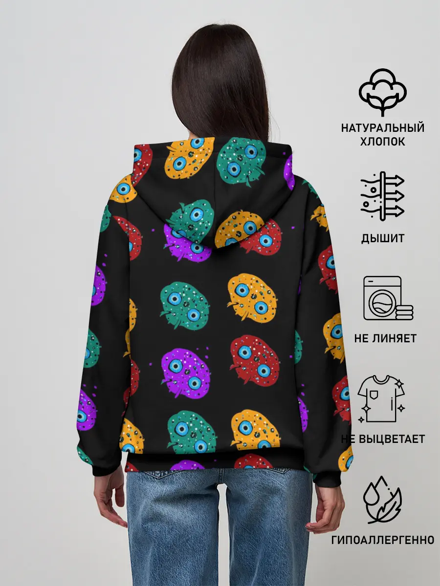 Женское худи / Нашествие инопланетян-ктулху