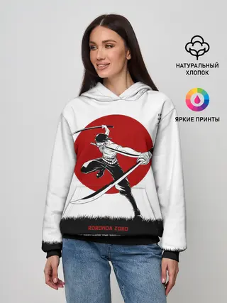 Женское худи / Ророноа Зоро One Piece