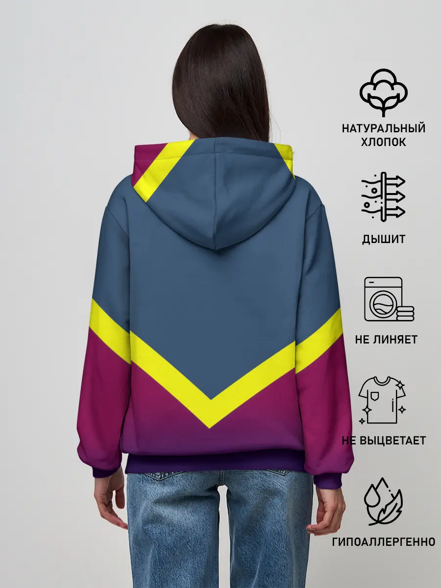 Женское худи / Луффи One Piece. Большой куш