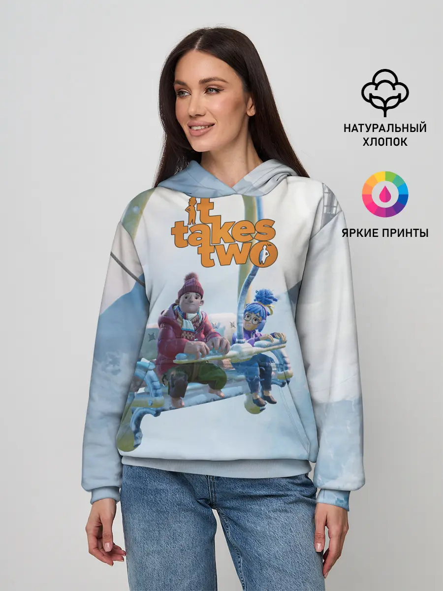 Женское худи / It Takes Two Коди и Мэй