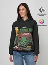 Женское худи / Кот Ктулху