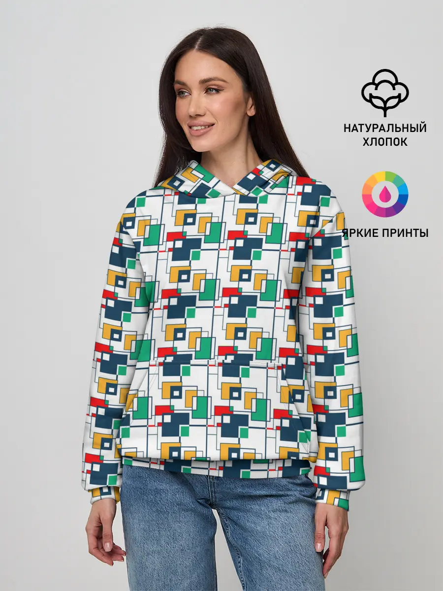 Женское худи / Геометрия