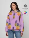Женское худи / Ананасы