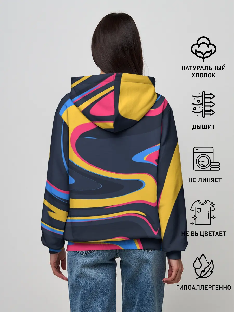 Женское худи / Color Mix