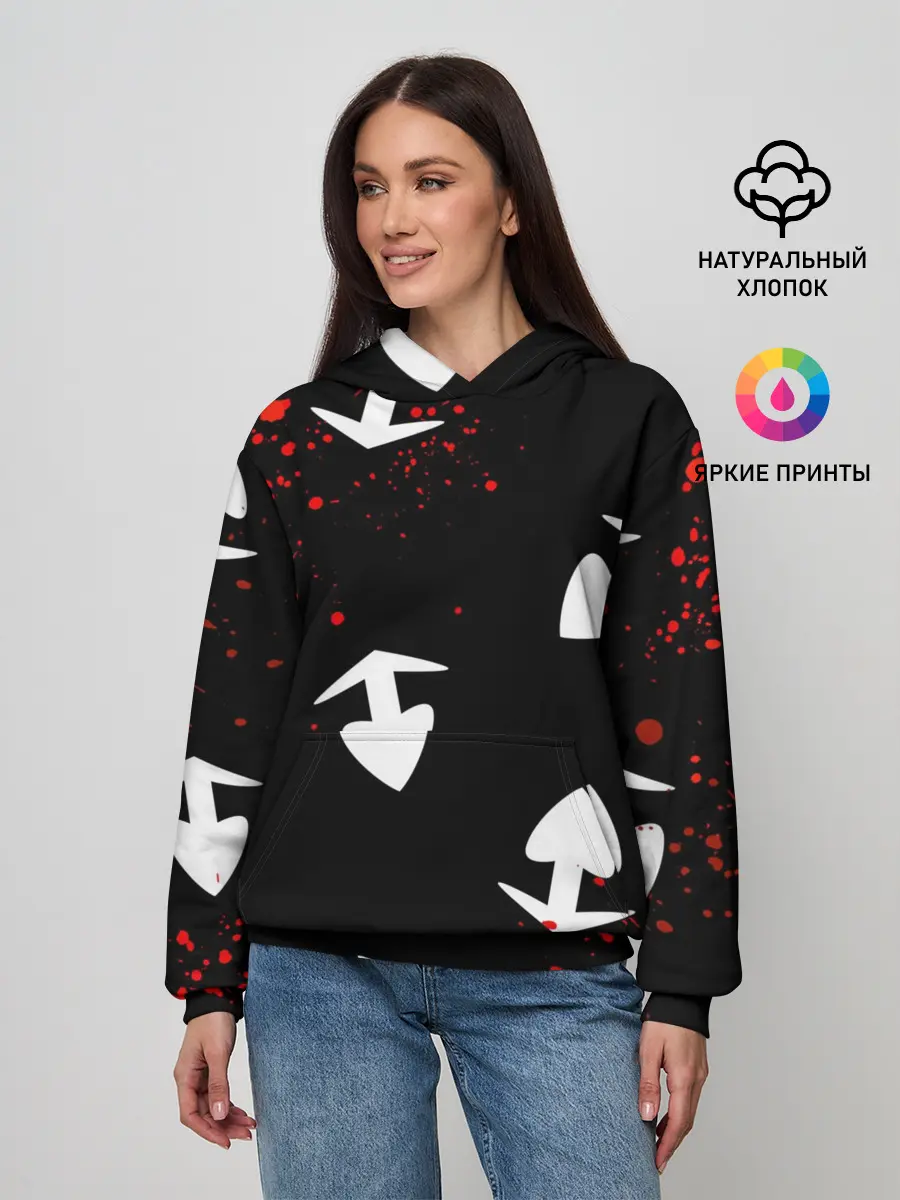 Женское худи / Плащ Хяккимару