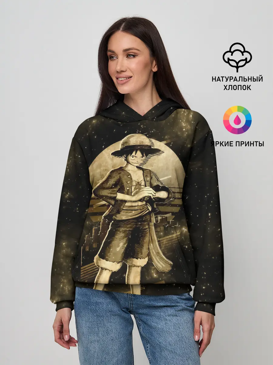 Женское худи / Манки Д. Луффи | One Piece