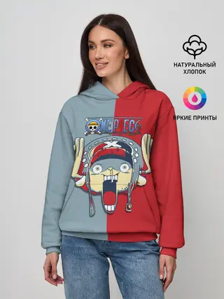 Женское худи / Сопливый Тони Тони Чоппер | One Piece