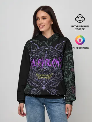 Женское худи / MALEVOLENT / ANGRY DOG