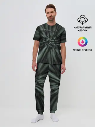 Мужская пижама с брюками / Глубокая пустота