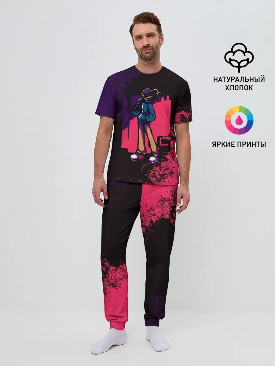 Мужская пижама с брюками / WHITTY | Friday Night Funkin