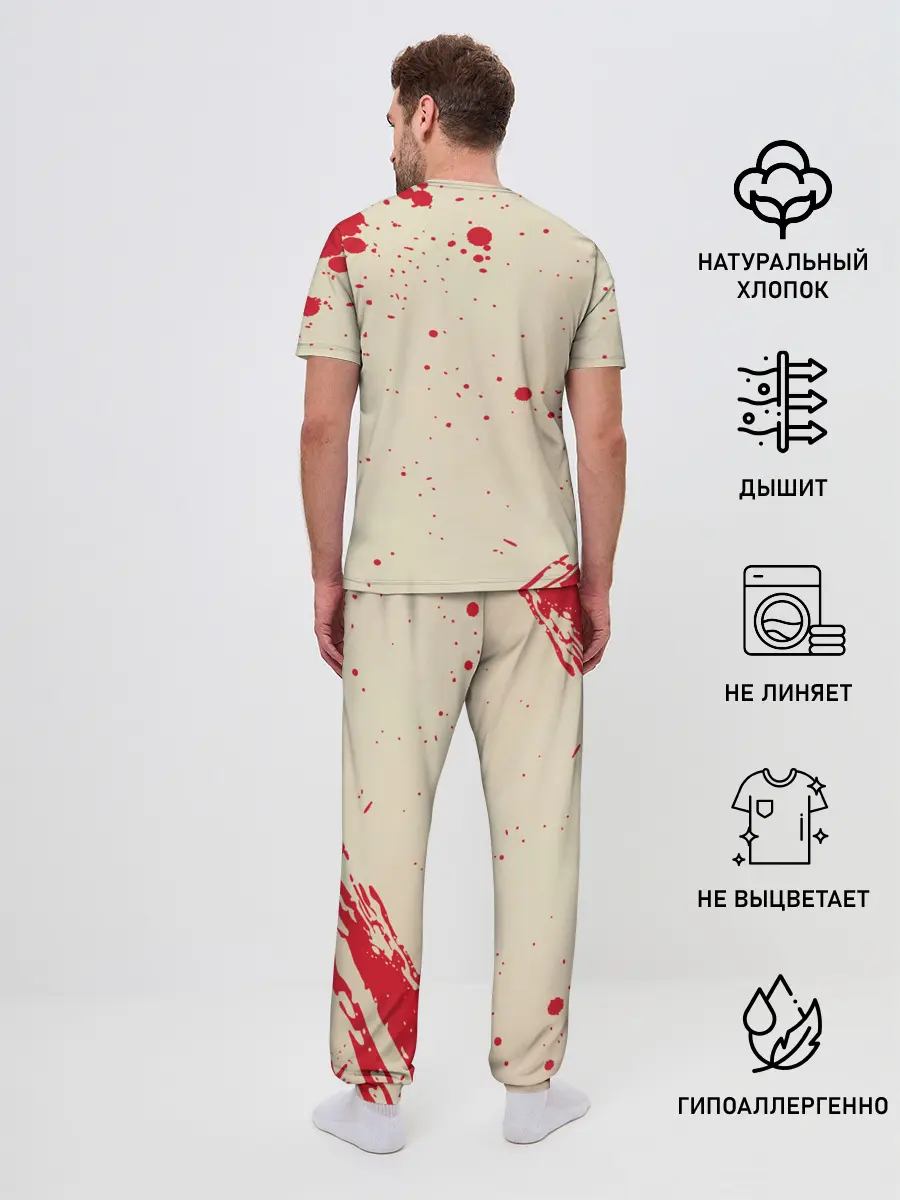 Мужская пижама с брюками / Луффи One Piece. Большой куш