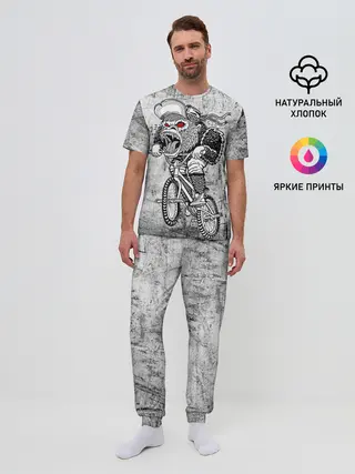 Мужская пижама с брюками / Junk Ride