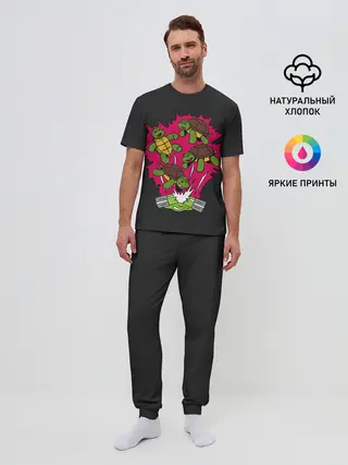 Мужская пижама с брюками / Зарождение легенды