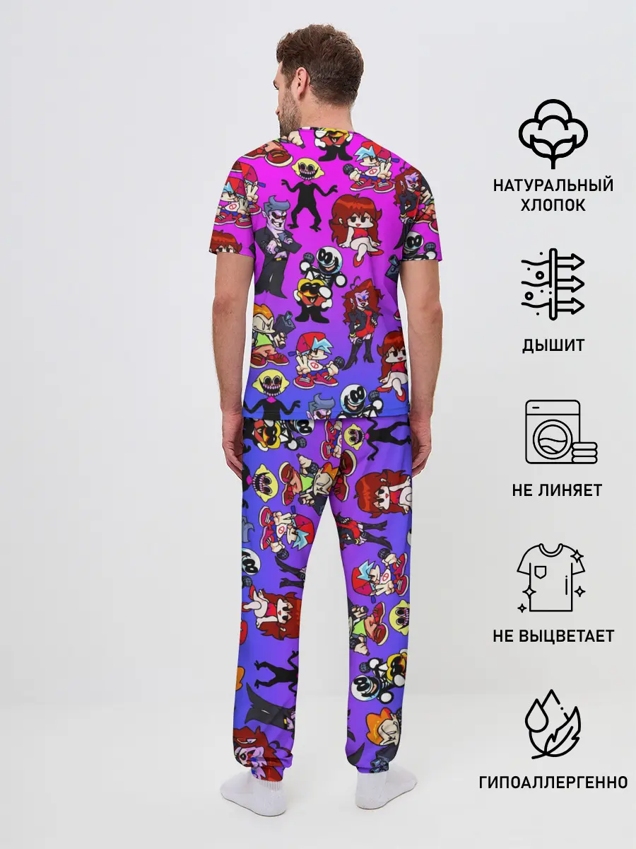 Мужская пижама с брюками / FRIDAY NIGHT FUNKIN / ГЕРОИ