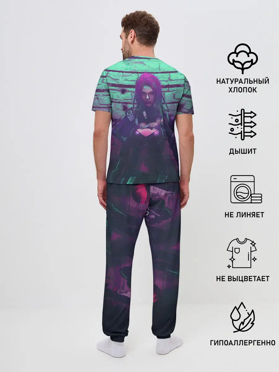 Мужская пижама с брюками / FREE FIRE