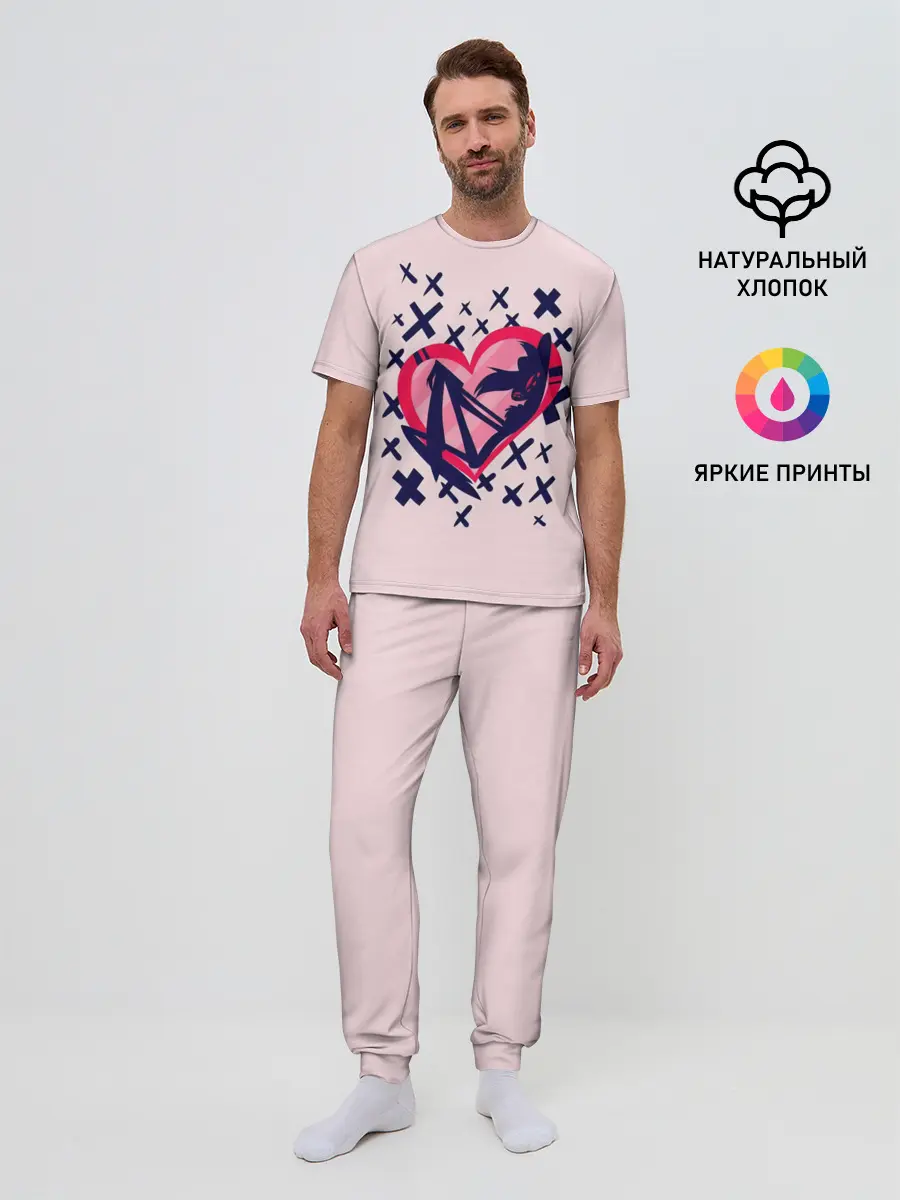 Мужская пижама с брюками / Отель Хазбин