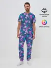 Мужская пижама с брюками / Медузы