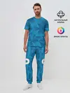 Мужская пижама с брюками / Malcom home kit 19-20