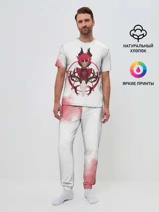 Мужская пижама с брюками / Hazbin Hotel