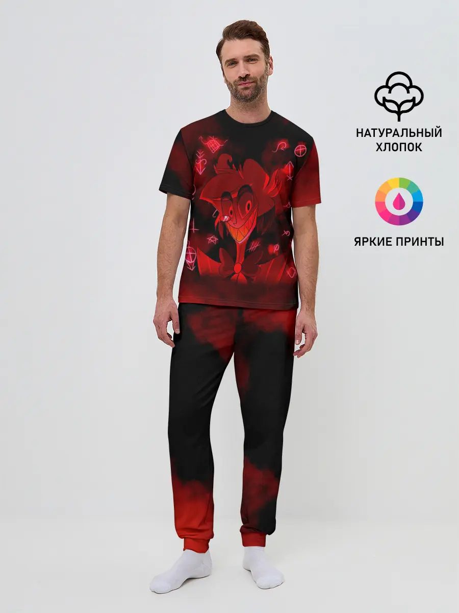 Мужская пижама с брюками / Hazbin Hotel