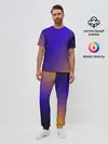 Мужская пижама с брюками / Градиент PRO