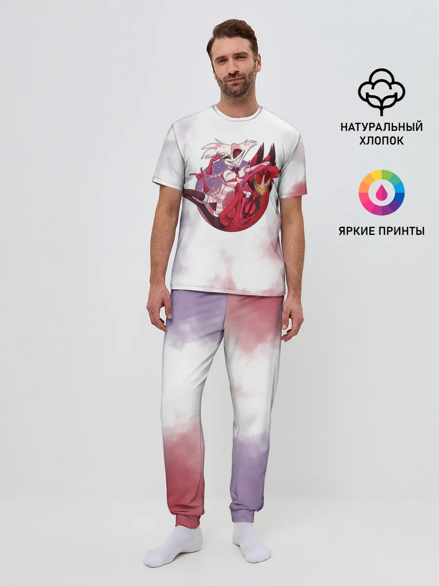 Мужская пижама с брюками / Hazbin Hotel