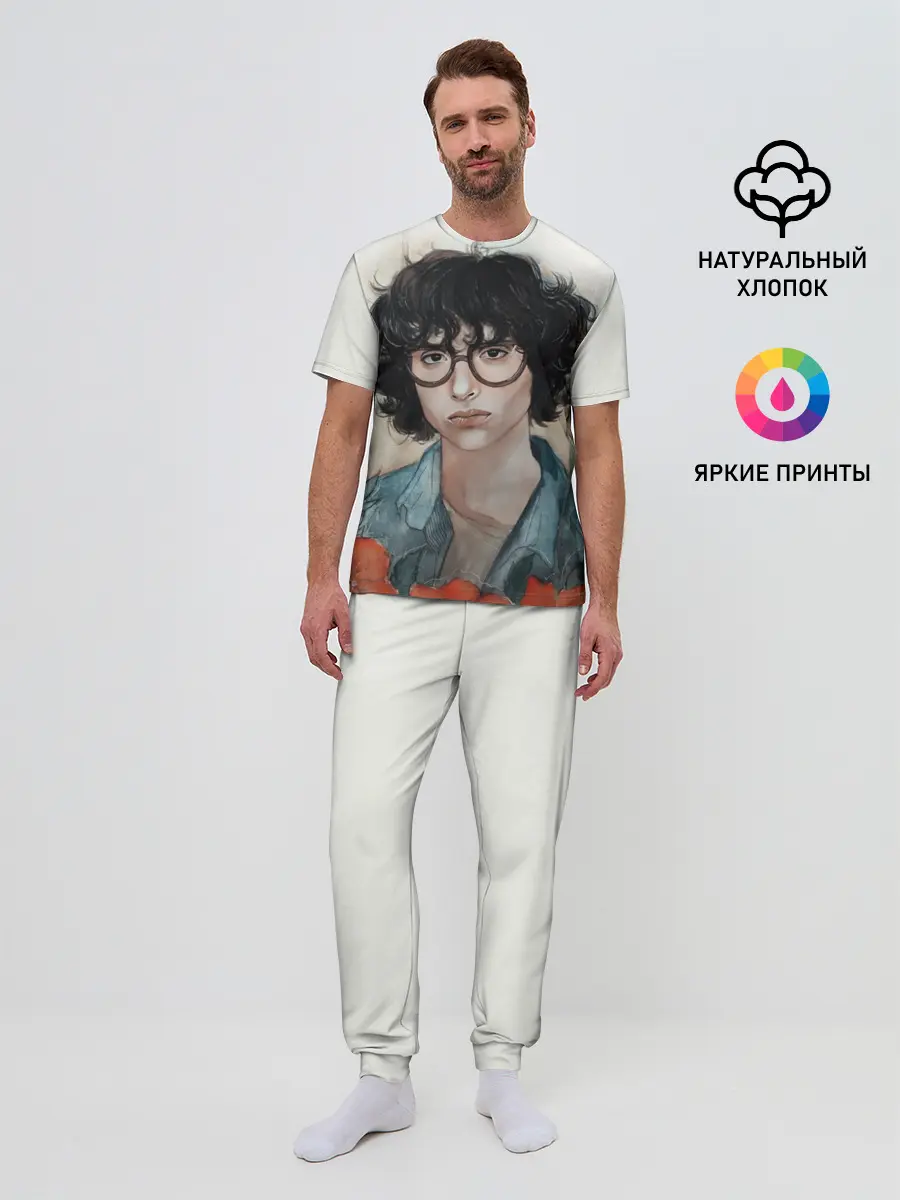 Мужская пижама с брюками / finn wolfhard